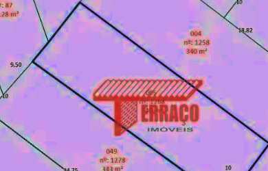 Imagem: O terreno possui 340m² de Área e está localizado em Vila