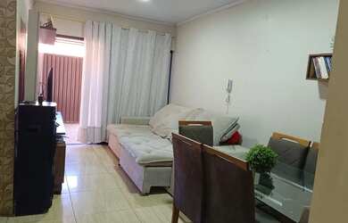 Imagem: A casa em condomínio possui 3 Dormitórios, 1 Banheiro e 1