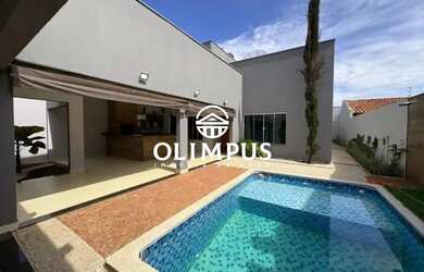 Imagem: A casa possui 3 Dormitórios, 4 Banheiros, 3 Vagas na garagem