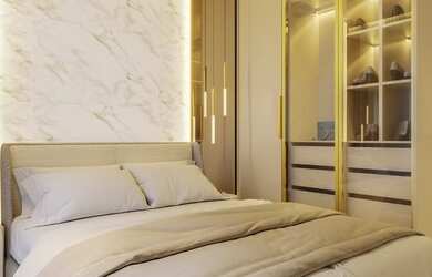 Imagem: O apartamento possui 2 Dormitórios, 2 Banheiros, 1 Vaga na