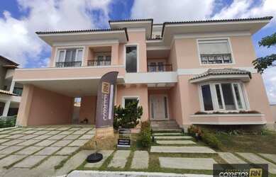 Imagem: A casa em condomínio possui 5 Dormitórios, 5 Banheiros, 2