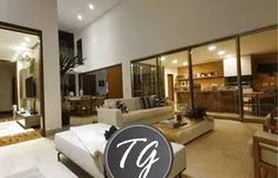 Imagem: A casa em condomínio possui 5 Dormitórios, 5 Banheiros, 5