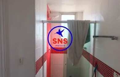 Imagem: O apartamento possui 1 Dormitório, 1 Banheiro, 1 Vaga na garagem