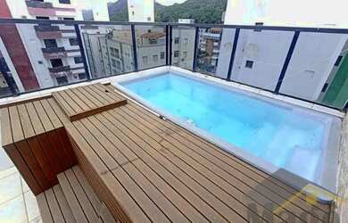 Imagem: O apartamento na cobertura possui 3 Dormitórios, 4 Banheiros