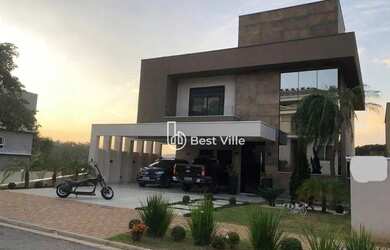 Imagem: A casa em condomínio possui 3 Dormitórios, 5 Banheiros, 4