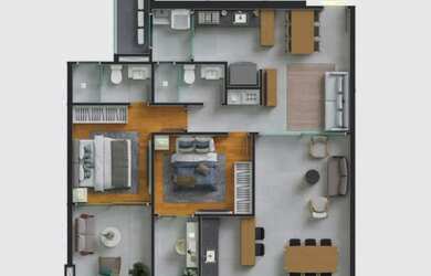 Imagem 15: Lançamento na Praia do morro, unidades de 2 a 3 quartos, sendo 1 ou 3...