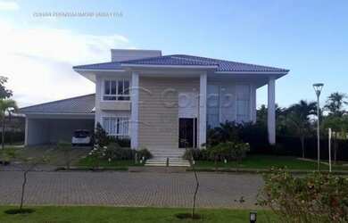 Imagem: A casa em condomínio possui 4 Dormitórios, 5 Banheiros, 4