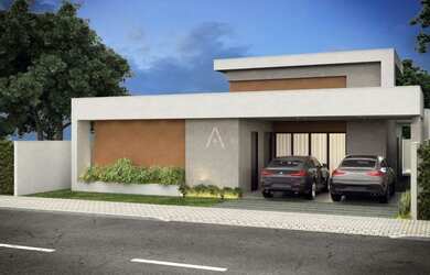 Imagem: A casa possui 3 Dormitórios, 4 Banheiros, 2 Vagas na garagem