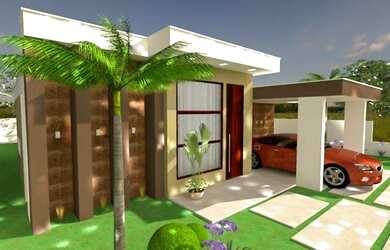 Imagem: A casa em condomínio possui 3 Dormitórios, 4 Banheiros, 2