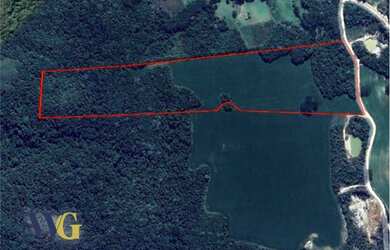 Imagem: O terreno possui 98.739m² de Área e está localizado em Ouro