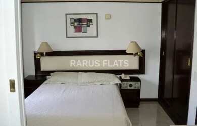 Imagem: O studio possui 1 Dormitório, 1 Banheiro, 1 Vaga na garagem