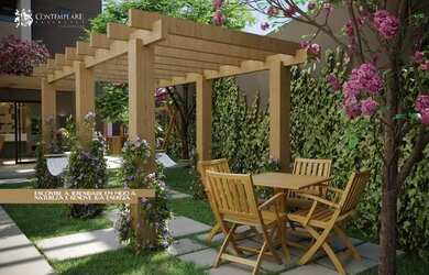 Imagem: O apartamento possui 2 Dormitórios, 1 Banheiro, 1 Vaga na garagem