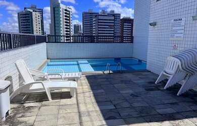 Imagem: A kitnet possui 1 Dormitório, 1 Banheiro, 1 Vaga na garagem