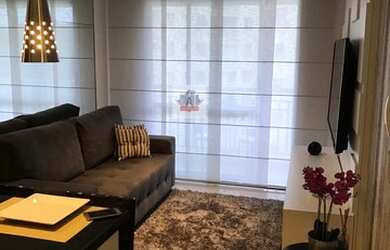 Imagem: O studio possui 1 Dormitório, 1 Banheiro, 1 Vaga na garagem