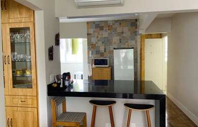 Imagem: O apartamento para alugar possui 1 Dormitório, 2 Banheiros