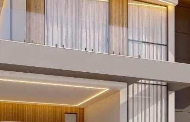 Imagem: A casa em condomínio possui 4 Dormitórios, 5 Banheiros, 2