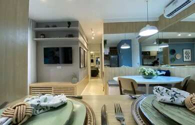 Imagem: O apartamento possui 2 Dormitórios, 2 Banheiros, 1 Vaga na