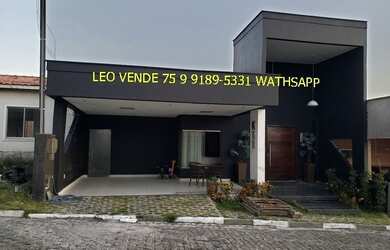 Imagem: A casa em condomínio possui 4 Dormitórios, 3 Banheiros, 2