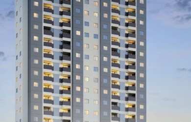 Imagem: O apartamento possui 2 Dormitórios, 1 Banheiro, 1 Vaga na garagem