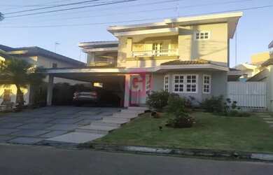 Imagem: A casa em condomínio possui 4 Dormitórios, 4 Banheiros, 2