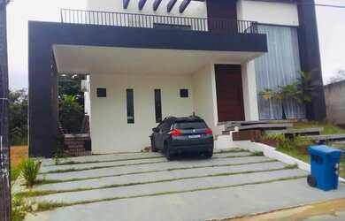 Imagem: A casa em condomínio possui 3 Dormitórios, 5 Banheiros, 4