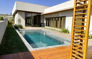 Imagem: A casa em condomínio possui 3 Dormitórios, 4 Banheiros, 4