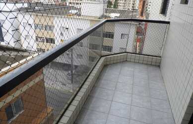 Imagem: O apartamento possui 1 Dormitório, 1 Banheiro, 1 Vaga na garagem