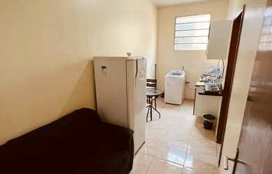 Imagem: O apartamento possui 1 Dormitório, 1 Banheiro, 35m² de Área