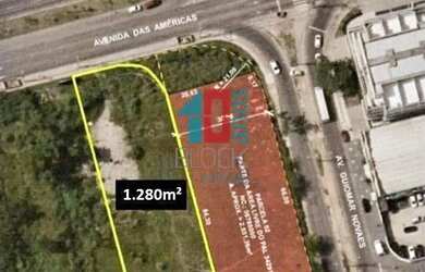 Imagem: O terreno possui 1280m² de Área e está localizado em Recreio