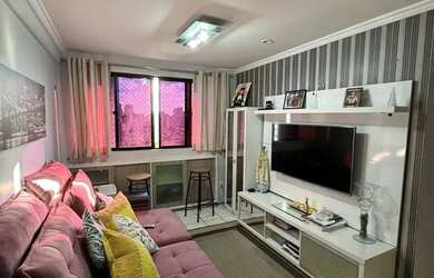 Imagem: O apartamento possui 2 Dormitórios, 2 Banheiros, 1 Vaga na