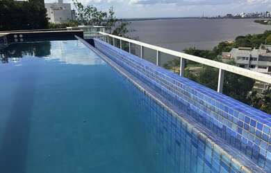 Imagem 1: Cobertura com 03 suítes 05 vagas piscina com borda infinita e vista para...