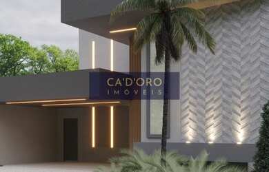 Imagem: A casa em condomínio possui 3 Dormitórios, 3 Banheiros, 2