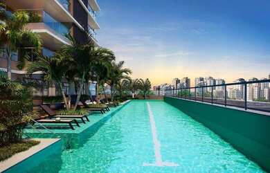 Imagem: O apartamento possui 2 Dormitórios, 1 Banheiro, 40m² de Área