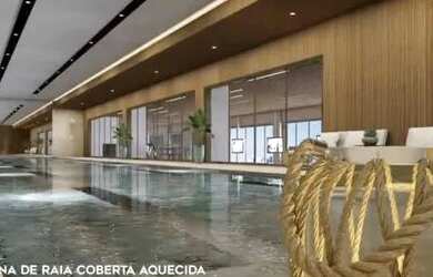 Imagem: O apartamento na cobertura possui 4 Dormitórios, 5 Banheiros