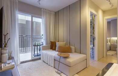 Imagem: O apartamento possui 2 Dormitórios, 2 Banheiros, 1 Vaga na