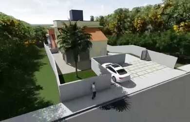 Imagem: A casa possui 3 Dormitórios, 3 Banheiros, 2 Vagas na garagem