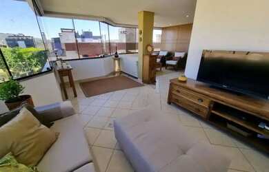 Imagem: O apartamento na cobertura possui 4 Dormitórios, 4 Banheiros