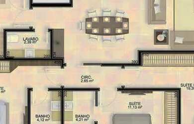 Imagem 12: Apto ALTO PADRÃO 3 suítes centro içara pertinho de TUDO prop ACEITA...
