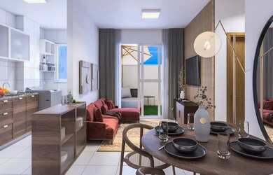 Imagem: O apartamento possui 2 Dormitórios e está localizado em Ceilândia