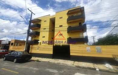 Imagem: O apartamento possui 1 Dormitório, 1 Banheiro, 1 Vaga na garagem