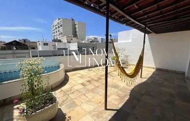 Imagem: O apartamento na cobertura possui 4 Dormitórios, 3 Banheiros