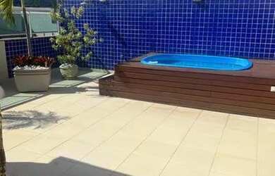 Imagem: O apartamento na cobertura possui 2 Dormitórios, 2 Banheiros