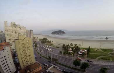 Imagem 2: SV004-Aluguel para Temporada Apto 2Dorm frente ao mar e com linda vista...