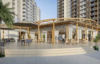 Imagem: O apartamento possui 3 Dormitórios, 2 Banheiros, 1 Vaga na