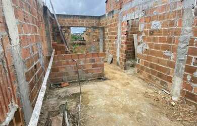 Imagem: A casa possui 2 Dormitórios, 1 Banheiro e 60m² de Área e