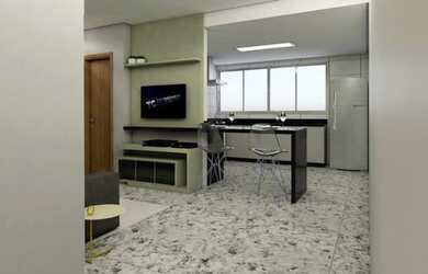 Imagem 2: Apartamento com Área Privativa para comprar Santa Efigênia Belo Horizonte