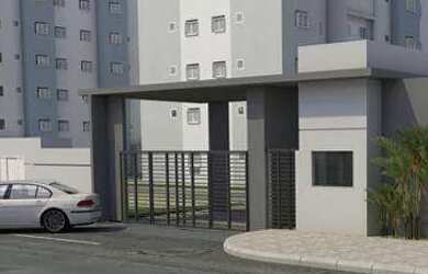 Imagem: O apartamento possui 2 Dormitórios, 1 Banheiro, 2 Vagas na