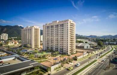 Imagem: O apartamento possui 2 Dormitórios, 2 Banheiros, 1 Vaga na