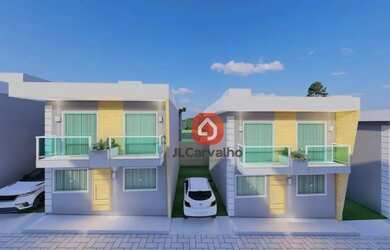 Imagem: A casa em condomínio possui 3 Dormitórios, 1 Banheiro, 1 Vaga