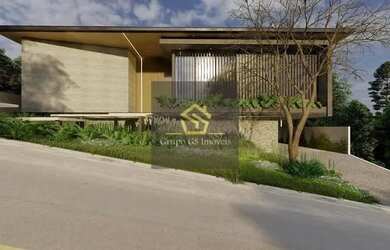 Imagem 4: Casa com 4 dormitórios à venda, 536 m² por R$ 5.250.000,00 - Condomínio Villa Lombarda - V